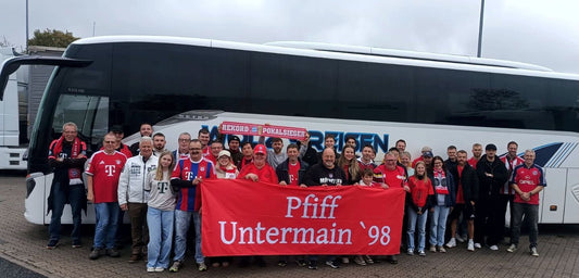 Fanbusfahrt zum 6:1-Heimsieg des FC Bayern München gegen RB Leipzig in der Allianz Arena